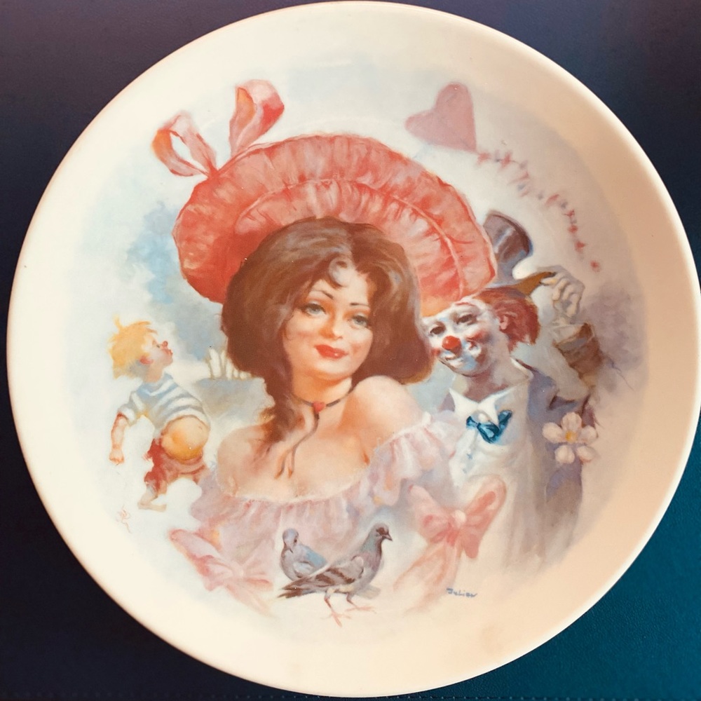 Gotham Plate - Fluttering heart 1st annual series by Julian Ritter 1978